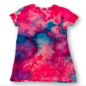 Tie dye tshirt M night sky galaxy underwater